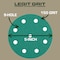 Legit Grit 5 inch Sand paper Disc, 9-Hole, 150 Grit, 50PK LG5-9150-50 - alternate 3